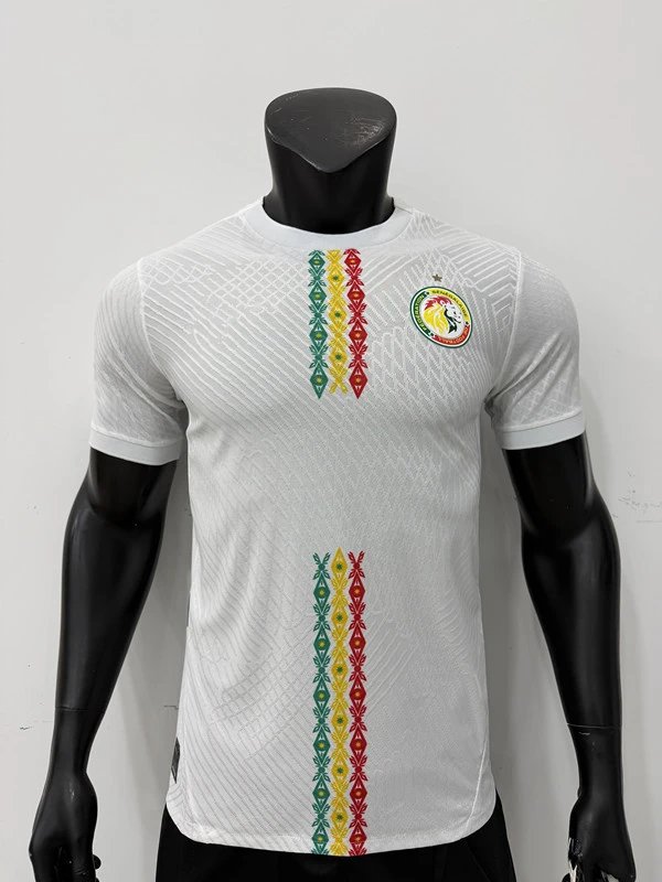 Design Senegal National Team 2023 Away Jersey White Jersey - 1