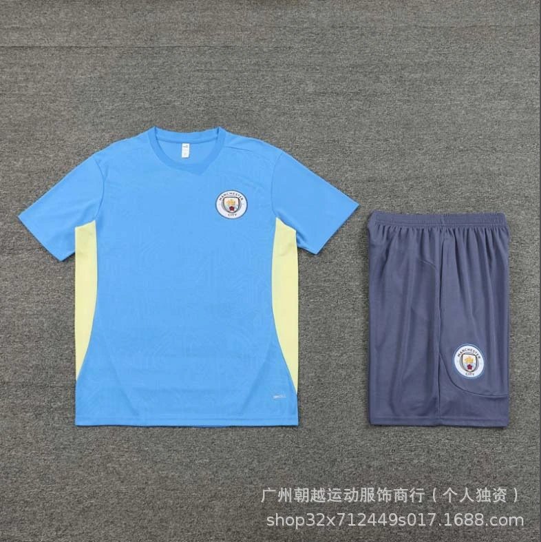 AFA Argentina National Team Training Kit Light Gray / Black Jersey and Shorts Set - 23
