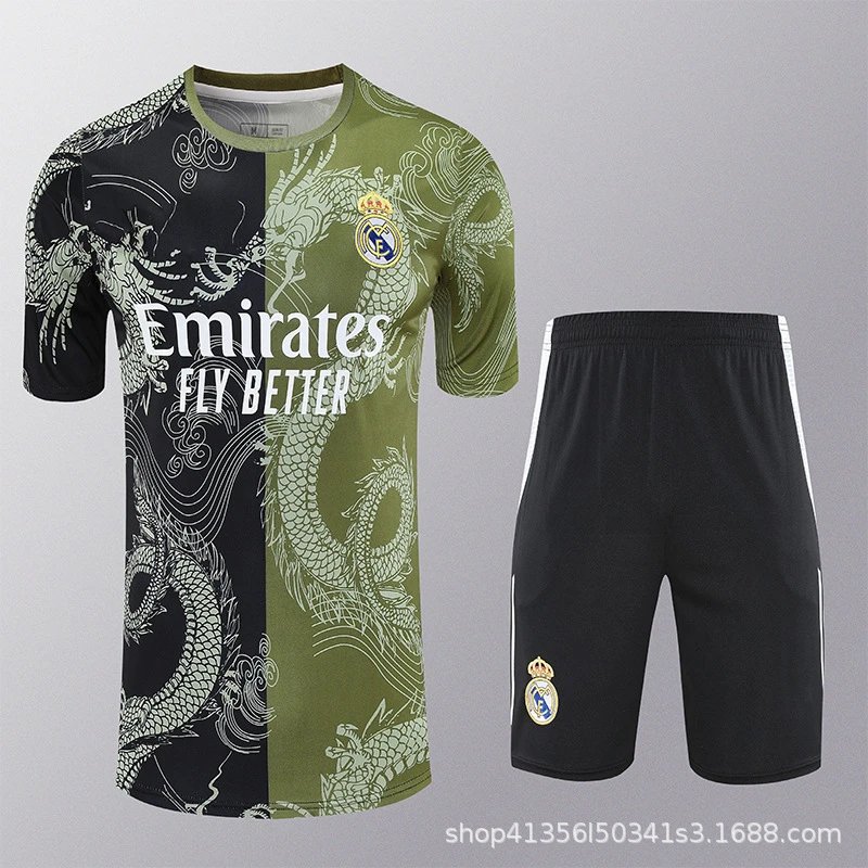FC Barcelona x Spotify Training Kit Beige and Navy Activewear Set - 25