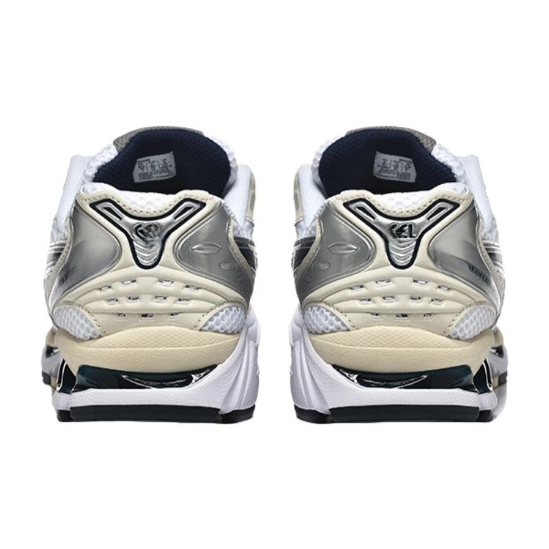 Asics Gel-Kayano 14 Silver Red Gold Running Shoes - 10