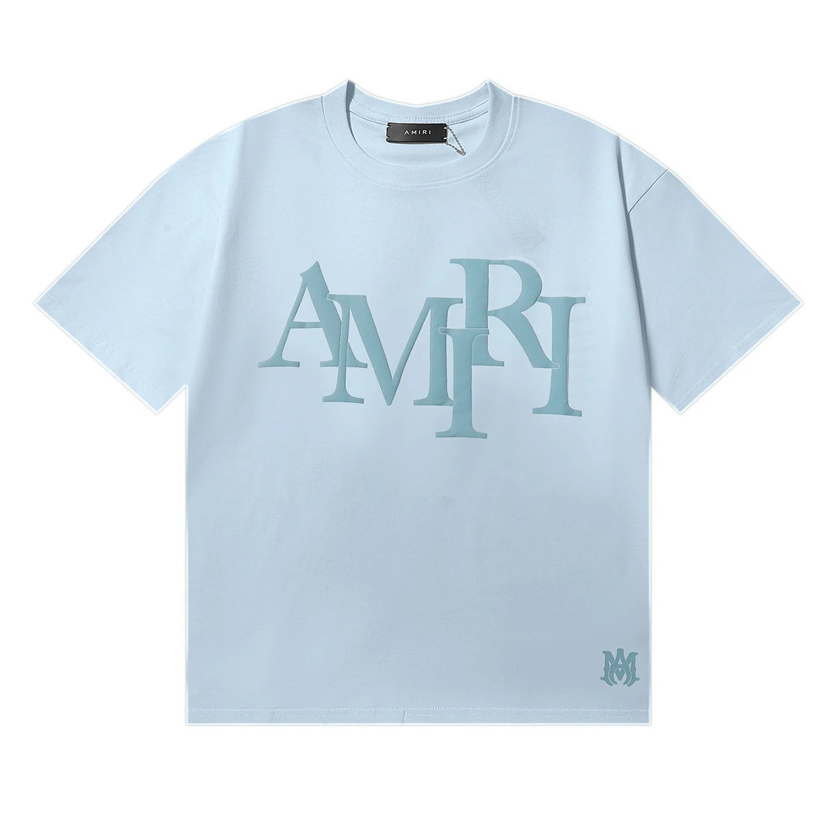Amiri Palm Tree Crest White T-Shirt - 7