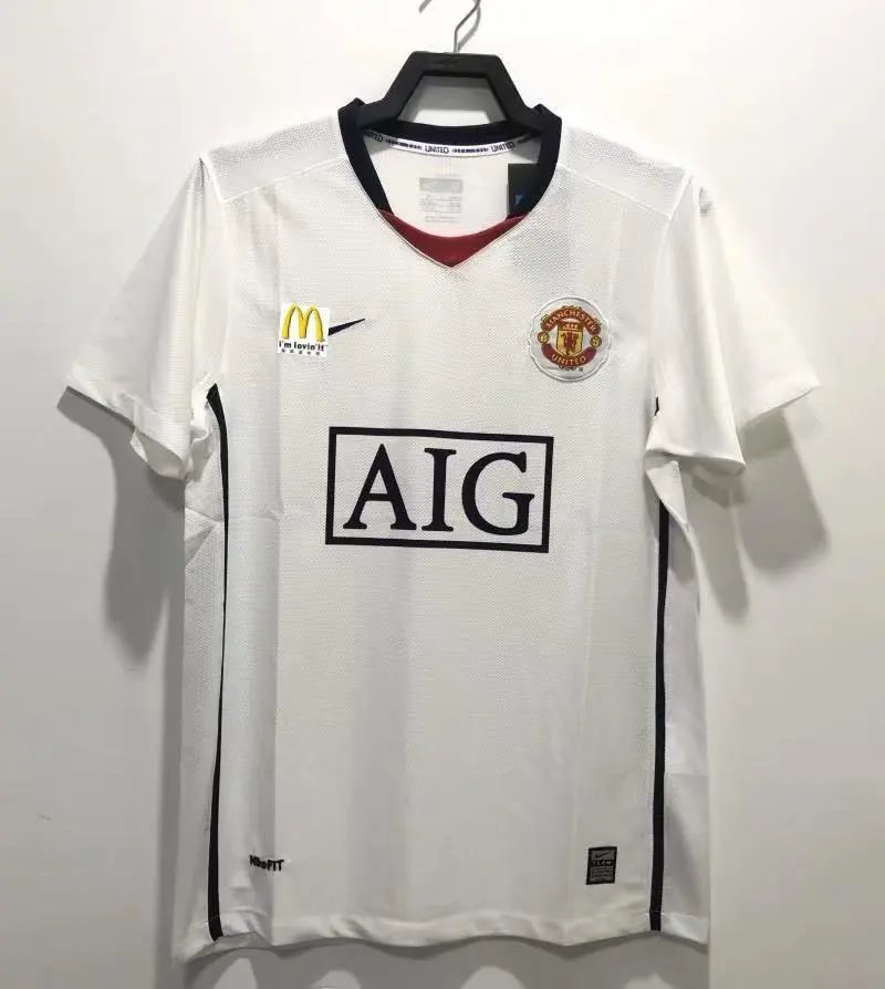 Umbro Manchester United 1996-97 Away Jersey Black - 4