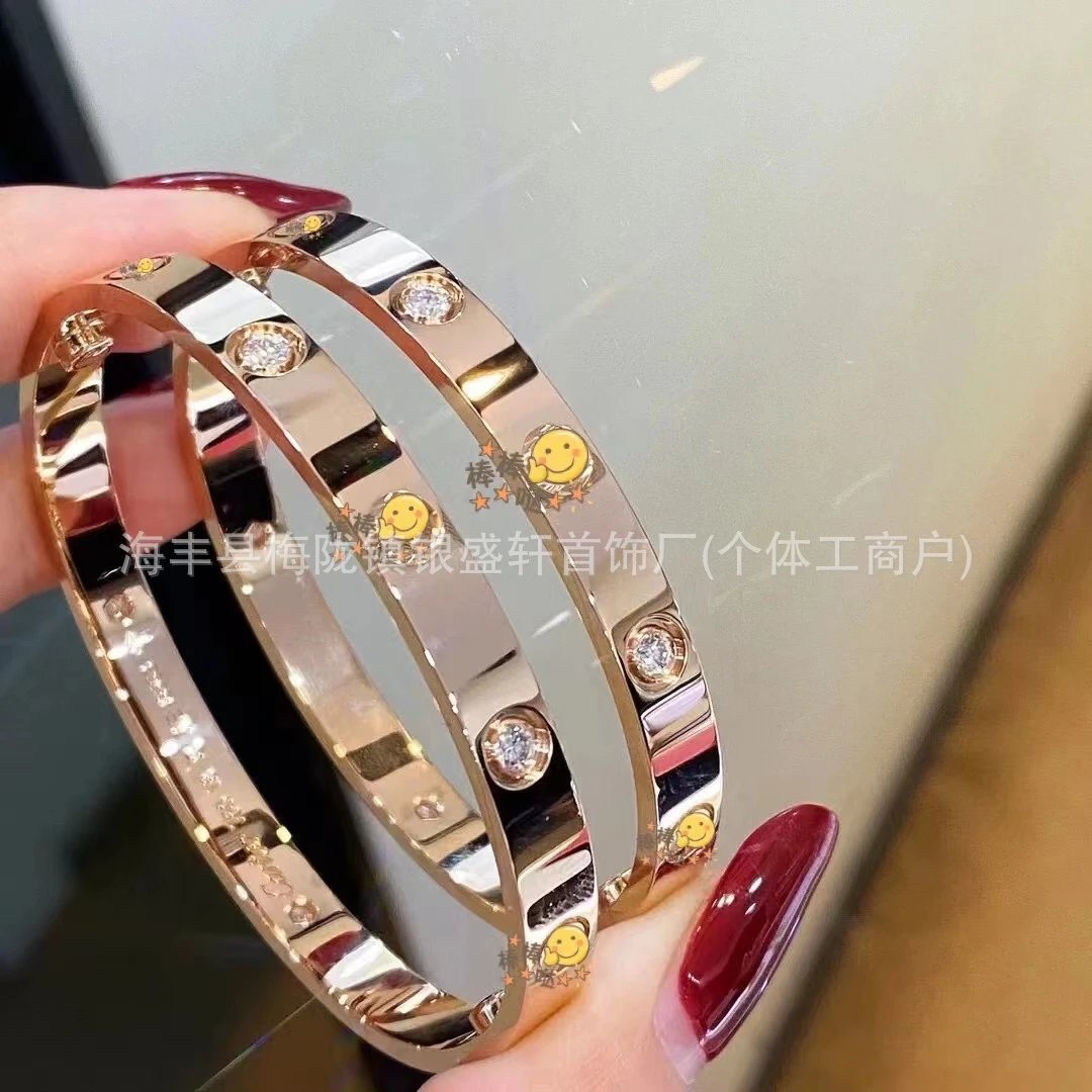 Cartier Love Bracelet Collection in Gold, Rose Gold, Silver, and Black PVD Jewelry - 5