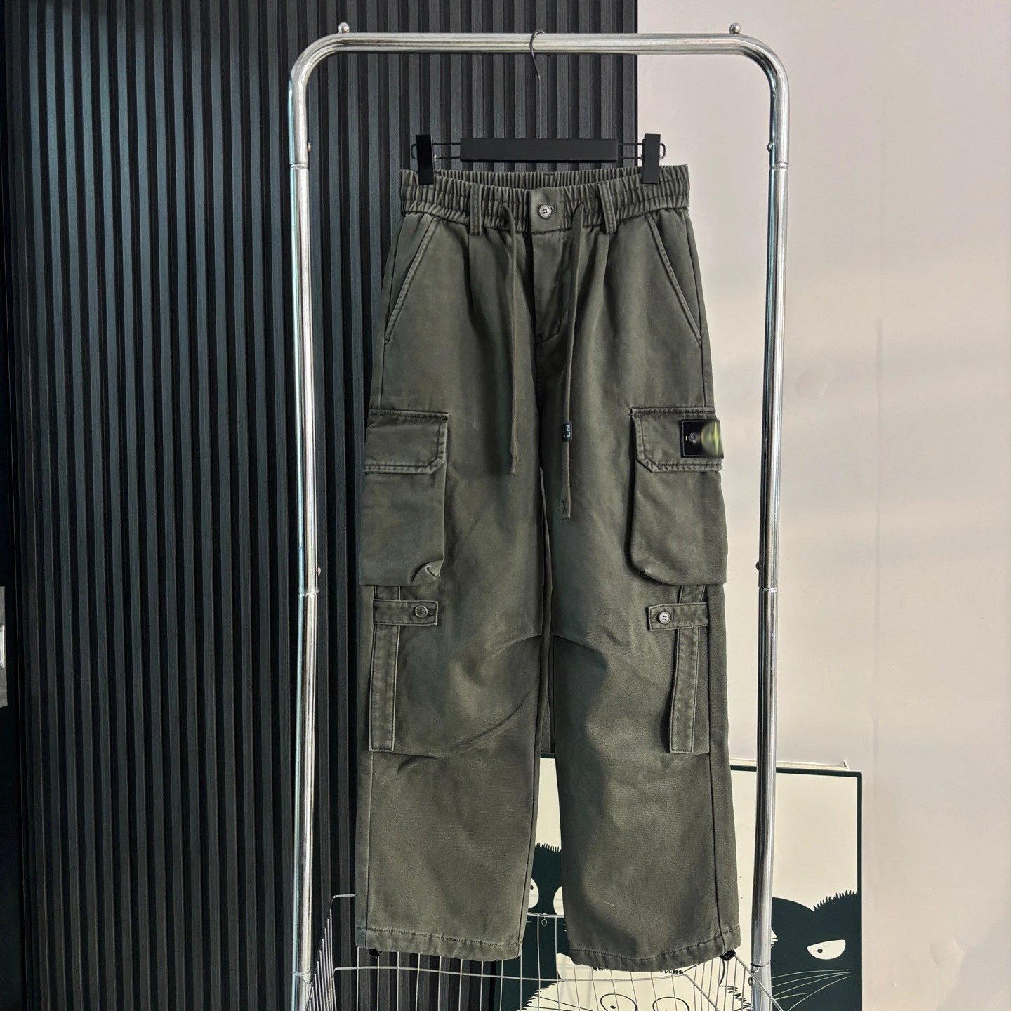 Stone Island Cargo Pants Army Green - 3
