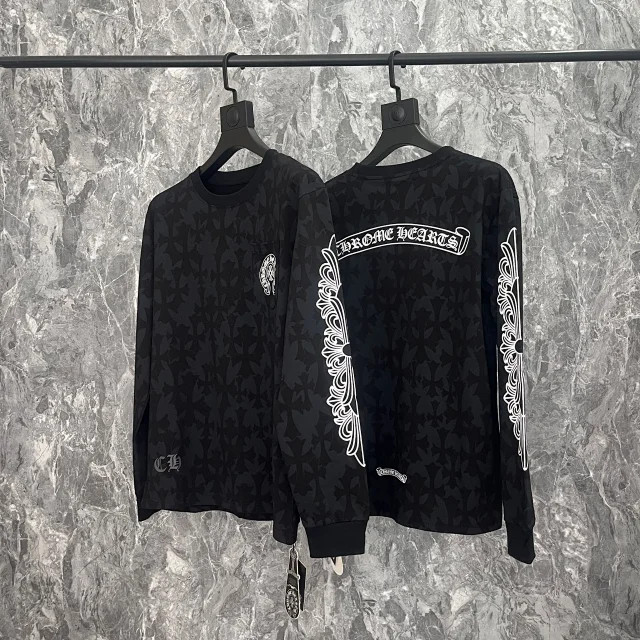 Chrome Hearts T-Shirts Graphic Long-Sleeve T-Shirt product detail image 31