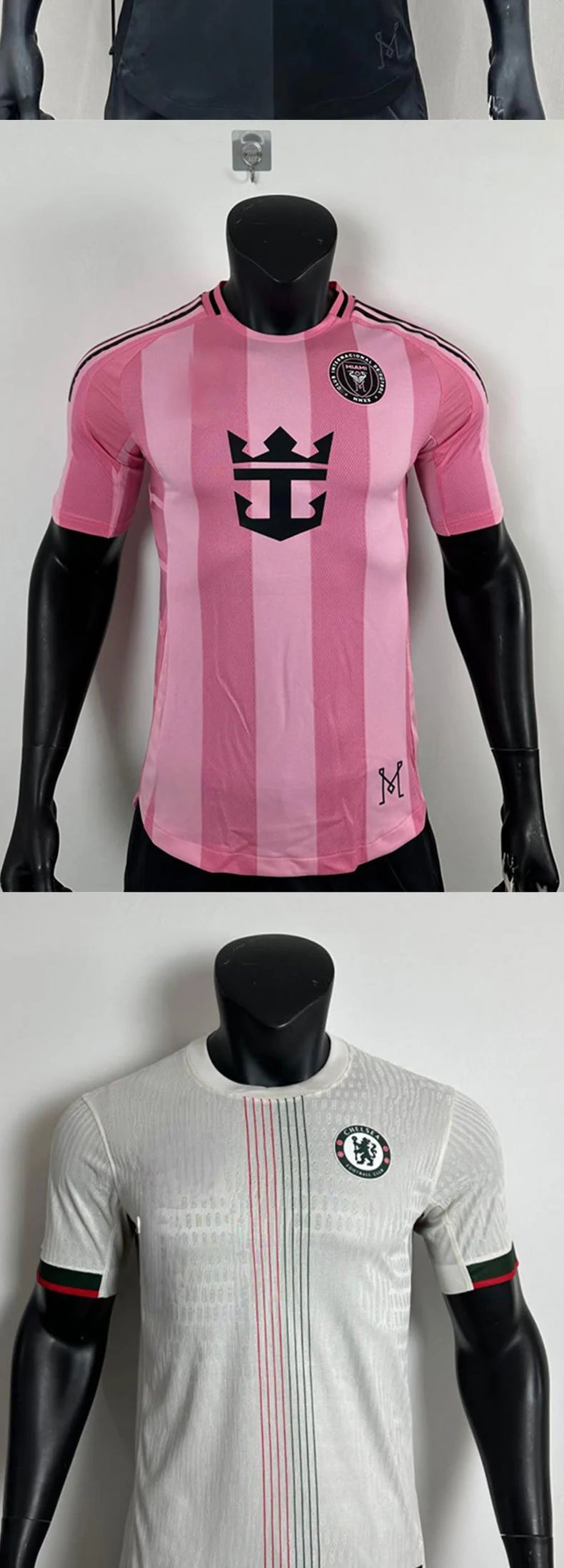 Design Real Madrid x Juventus x Manchester United x Sporting CP Collage Jersey Multicolor Jersey - 6