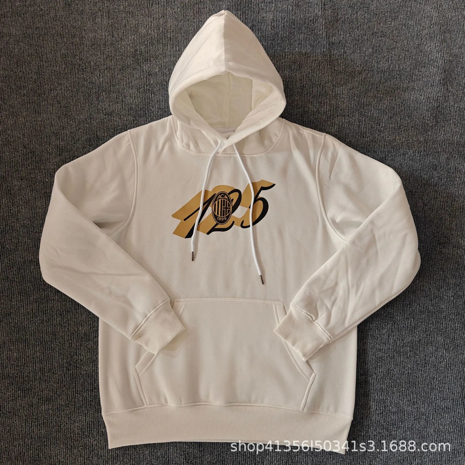 Corinthians São Paulo FC Logo Hoodie White Hoodie - 6