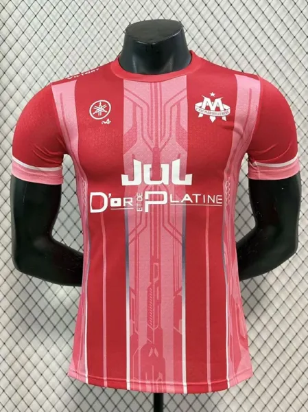 Olympique de Marseille x Victory Jul D'Or Platine Red Jersey - 1