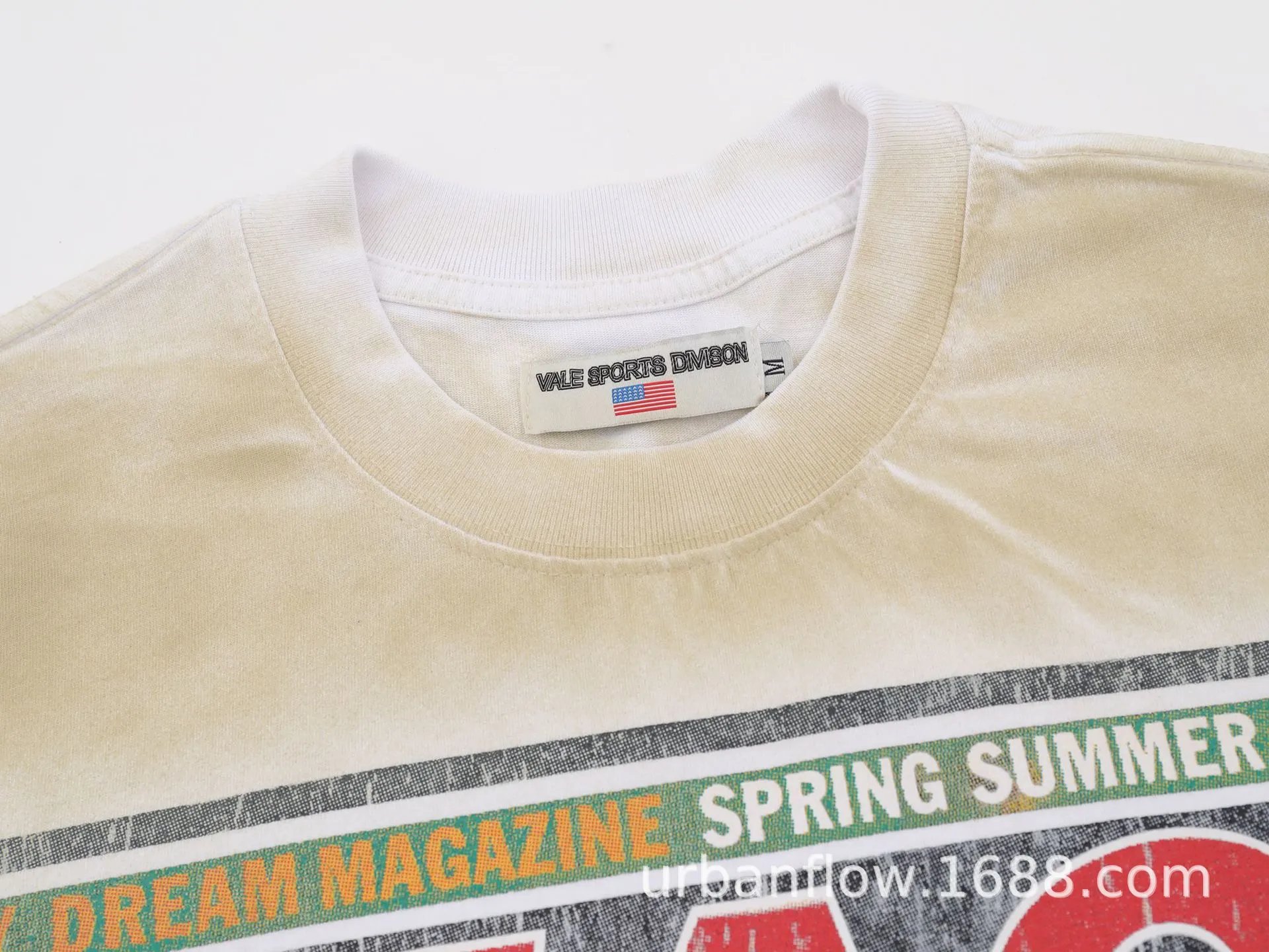 Design Valley Dreams Collage Print Tie-Dye T-Shirt T-Shirts - 24