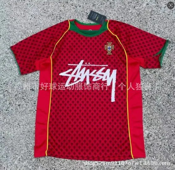 Puma x Stussy Portugal National Team Away Jersey Black - 16