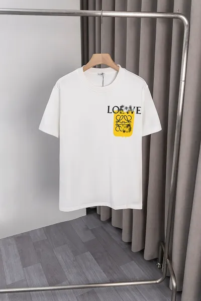 Loewe Graphic Print White T-Shirt - 1