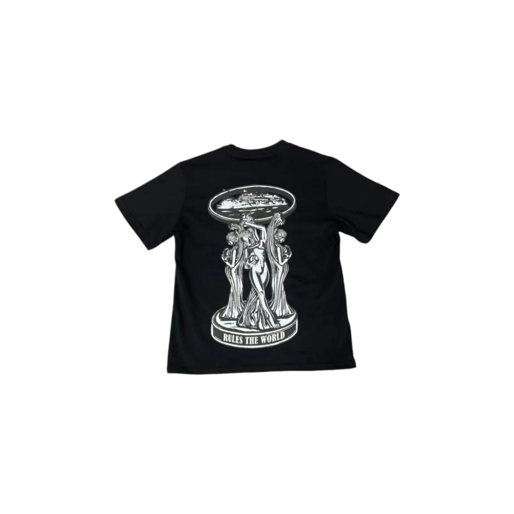 Corteiz Rules The World Black T-Shirt - 4