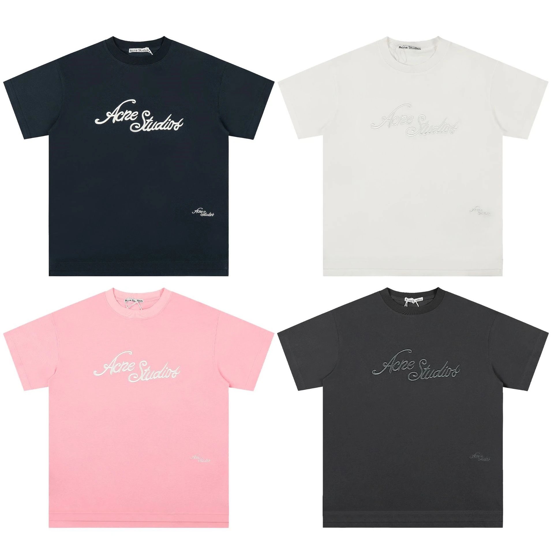 Acne Studios T-Shirts Embroidered Logo image 2