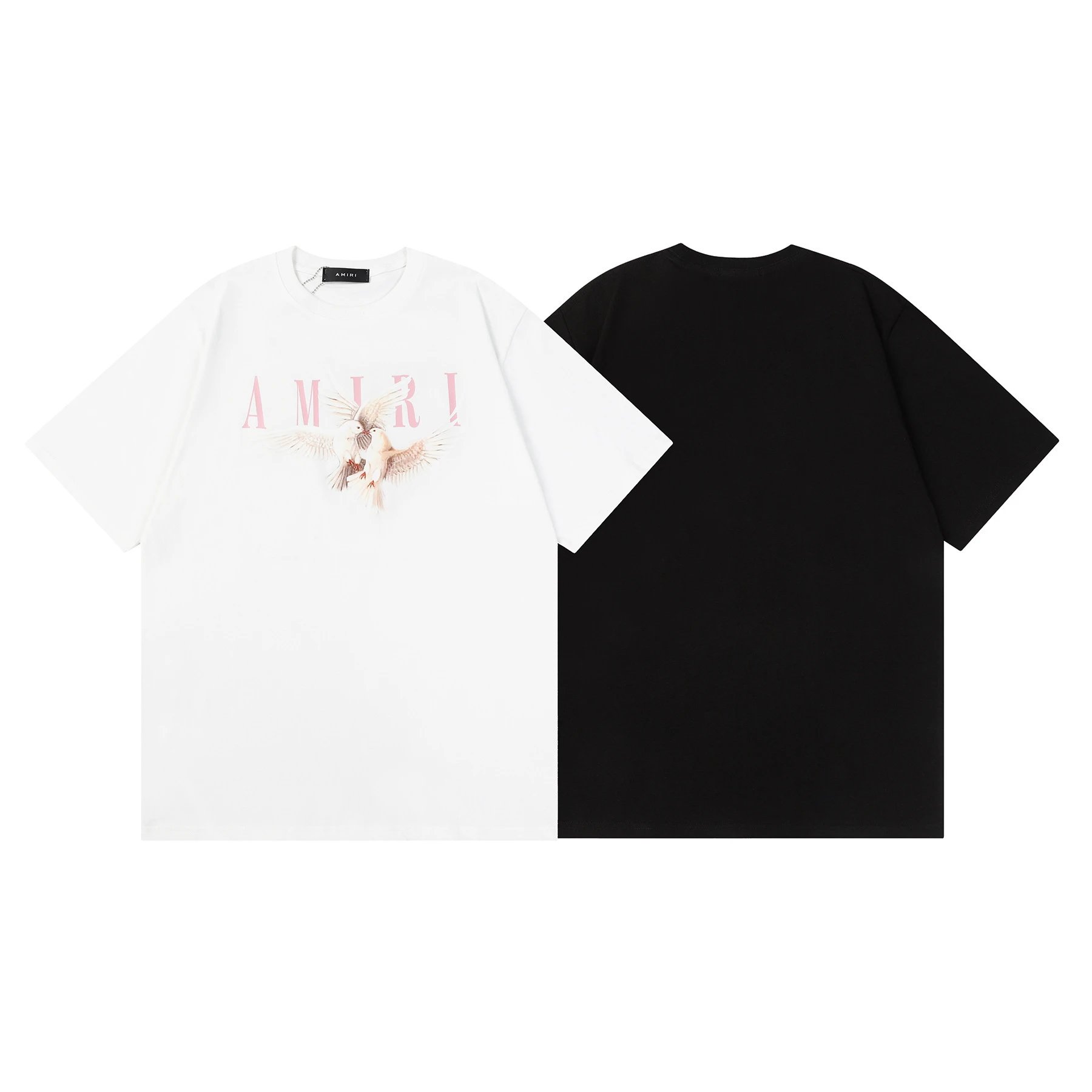 Amiri Botanical Print Black Oversized T-Shirt - 18