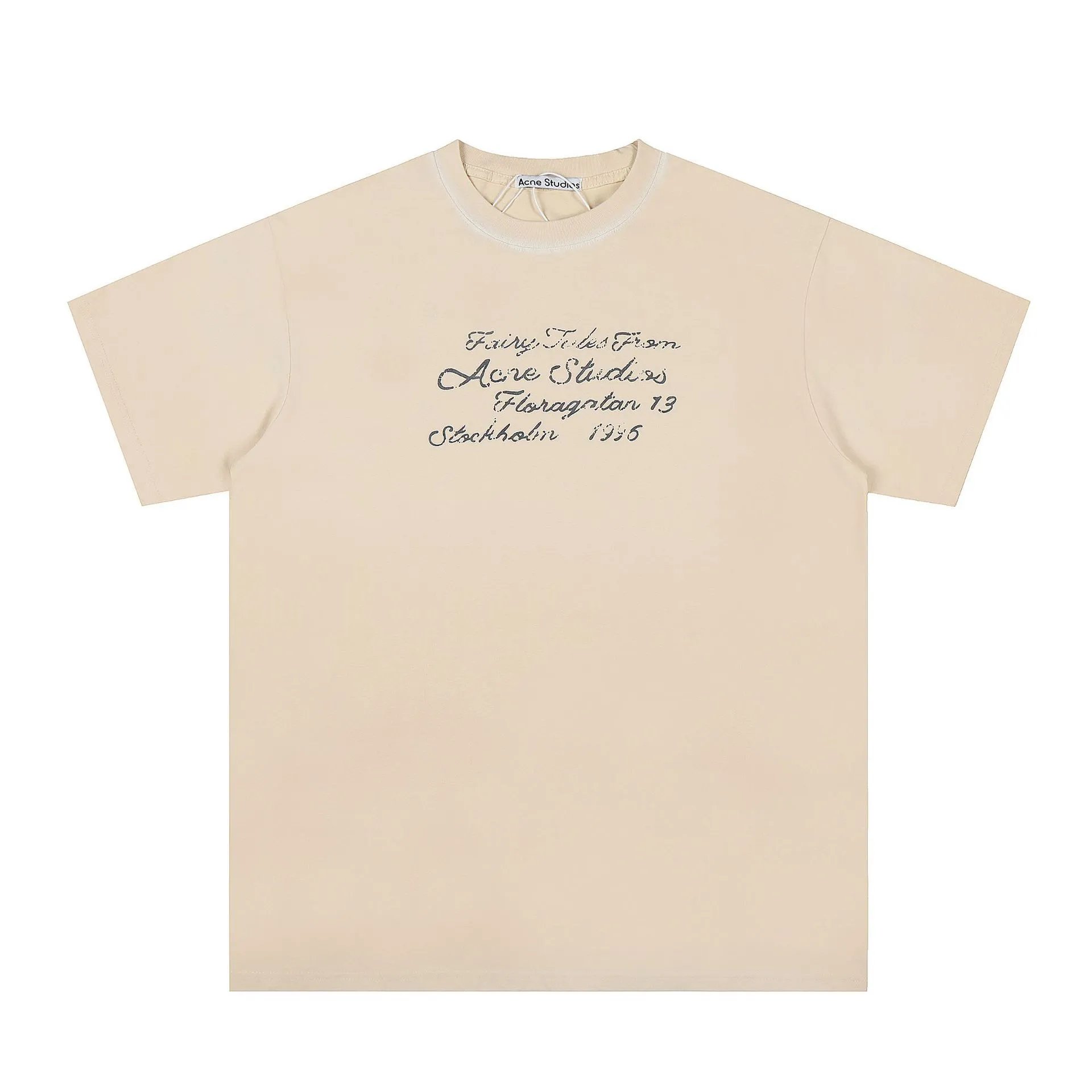 Acne Studios Fairy Tales From Acne Studios Beige T-Shirt - 1