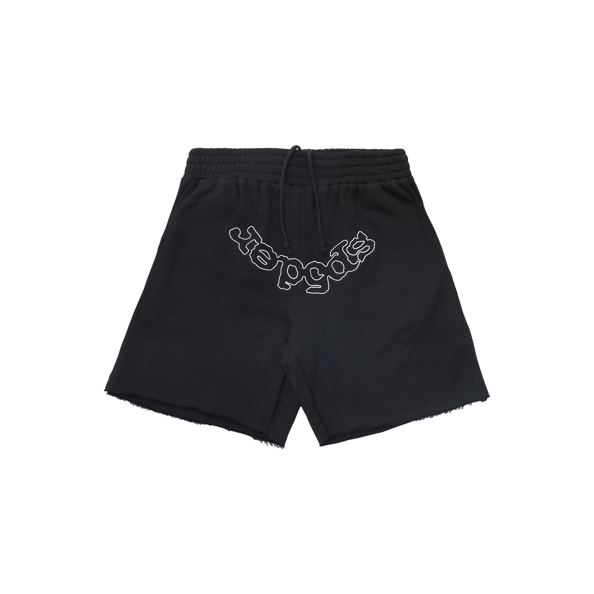 Design 'Teosde' Pink Graphic Shorts Gray - 4