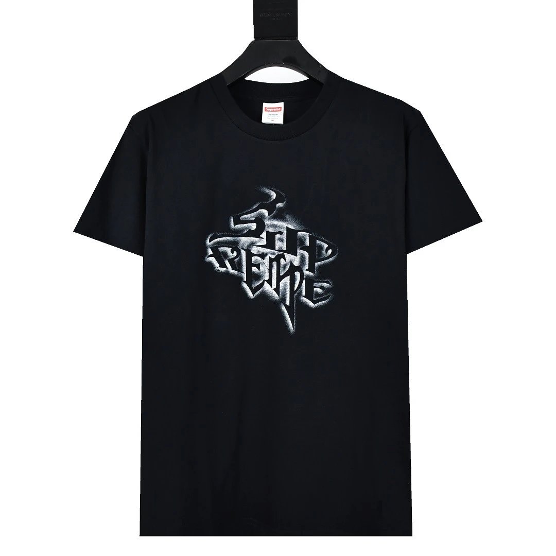 Unbranded Assorted graphic crew-neck short-sleeve T-shirts — 777 black