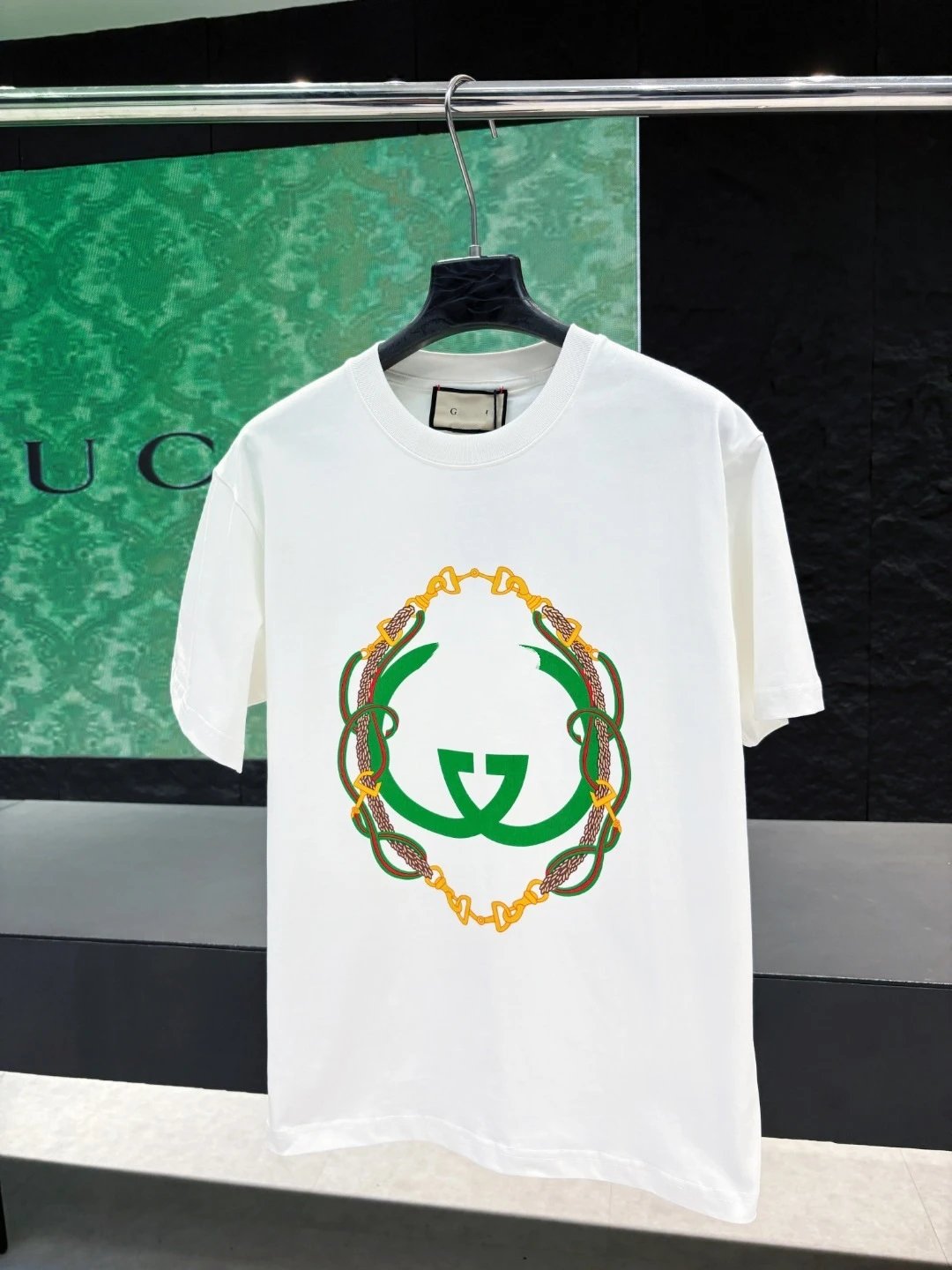 Gucci Crab Print T-Shirt White - 9