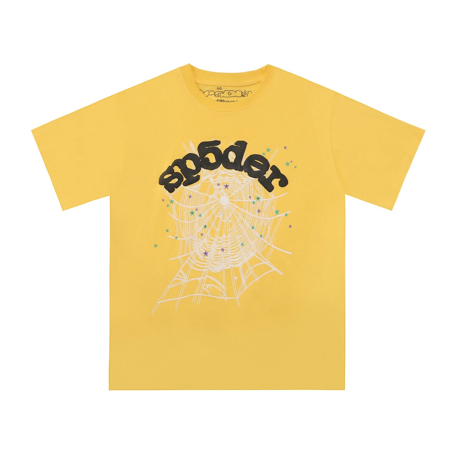 Spider! Spider Web 555 Graphic Black T-Shirt - 13