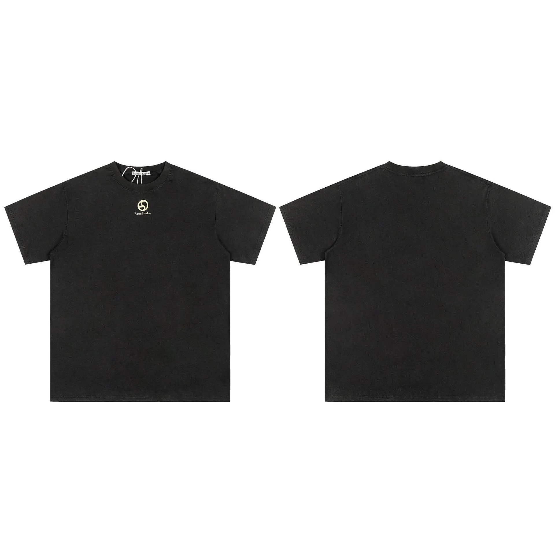 Acne Studios Heart Logo Pink T-Shirt - 11