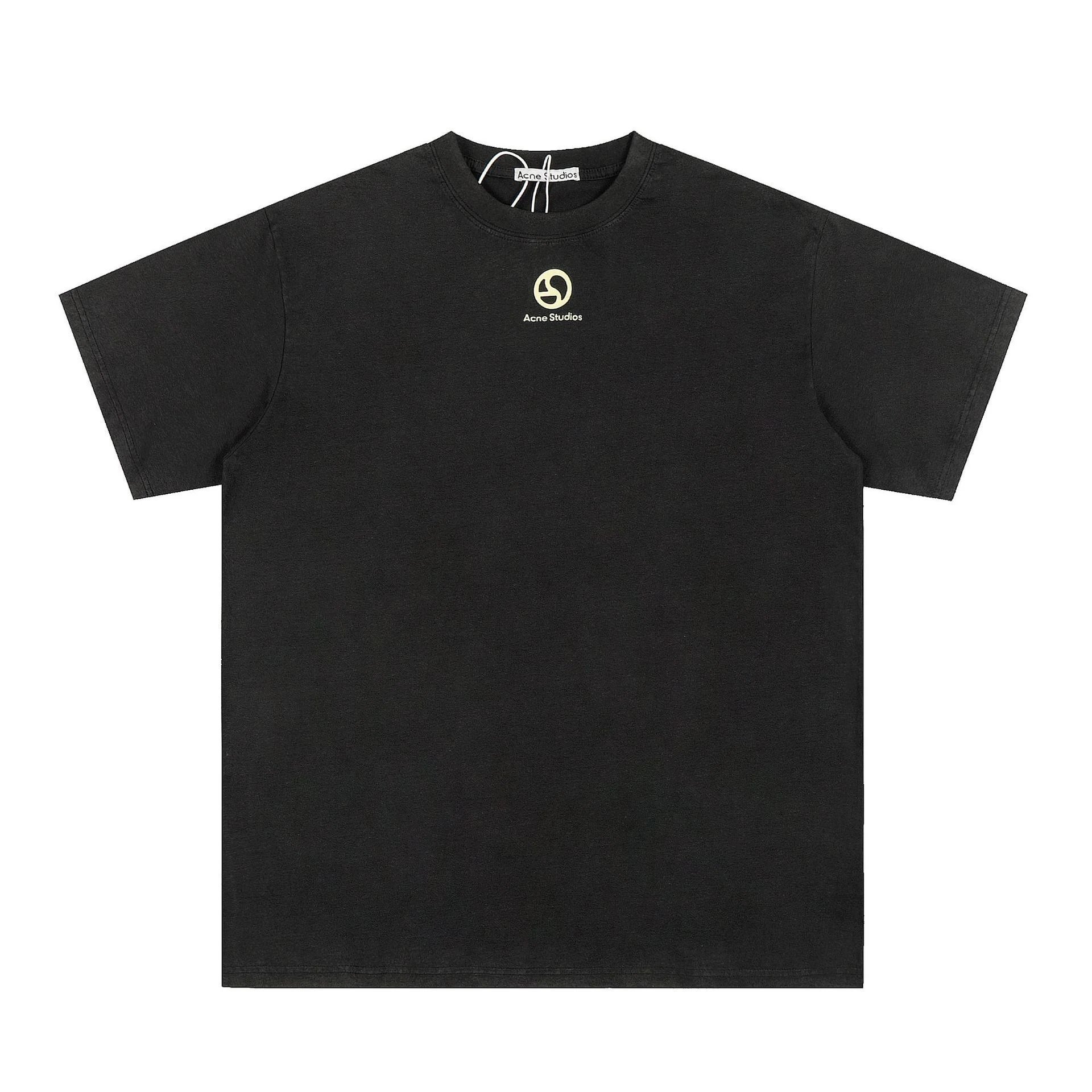 Acne Studios Heart Logo Pink T-Shirt - 12