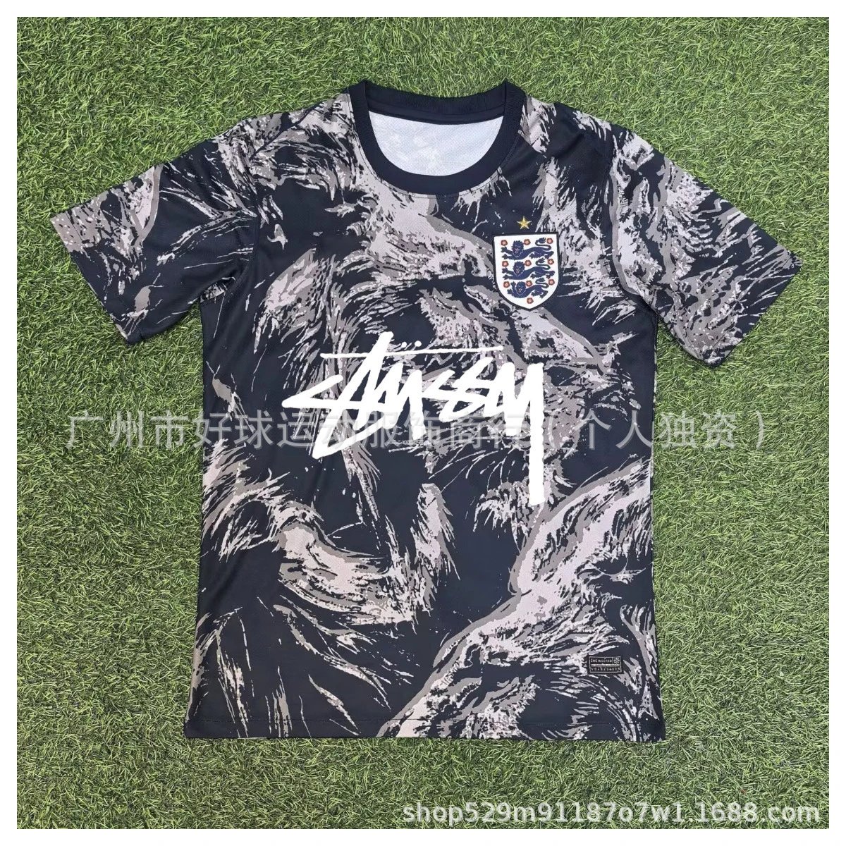 Puma x Stussy Portugal National Team Away Jersey Black - 19