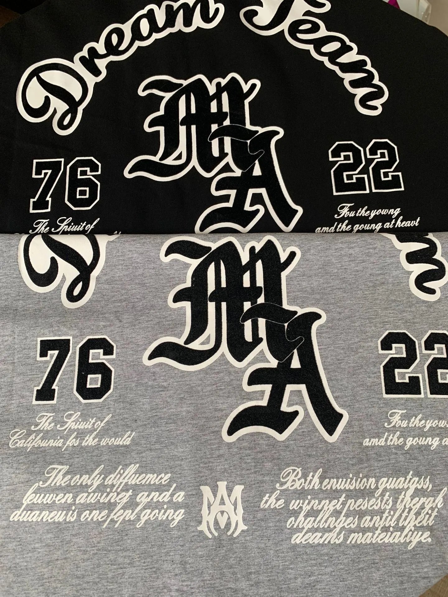 Amiri Number 22 Football Jersey White - 14