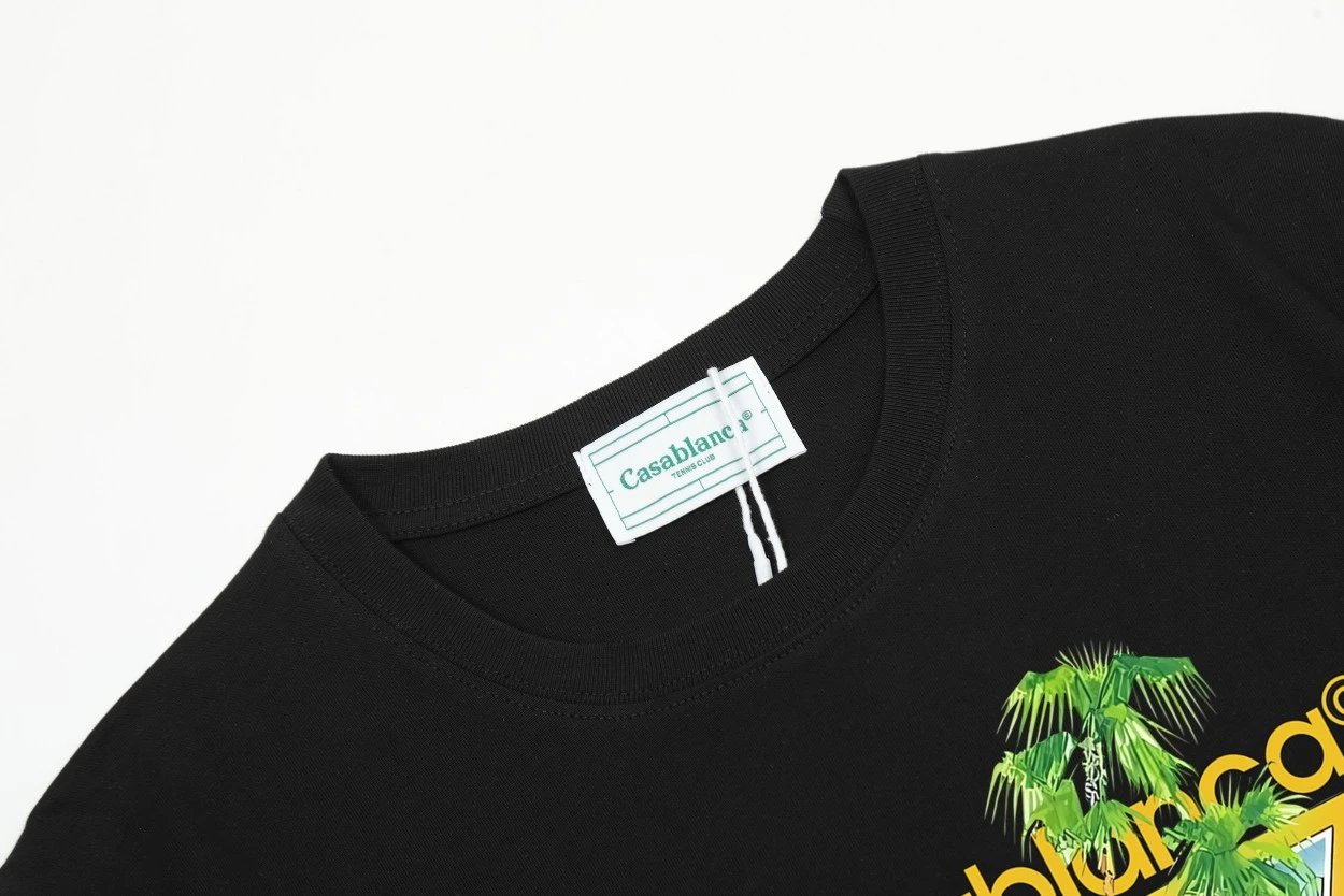 Casablanca Casa Blanca Pool Print White T-Shirt - 6