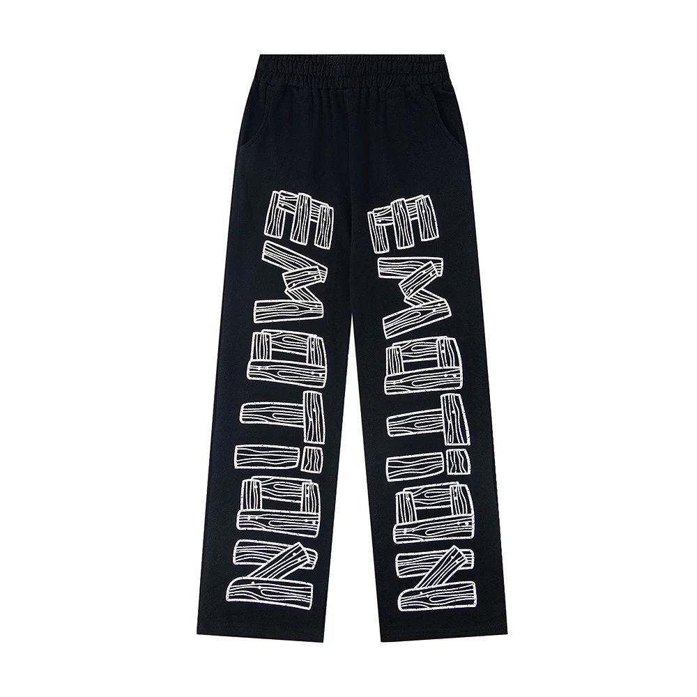 Design Mixer Emotion Track Pants Black Pants - 3