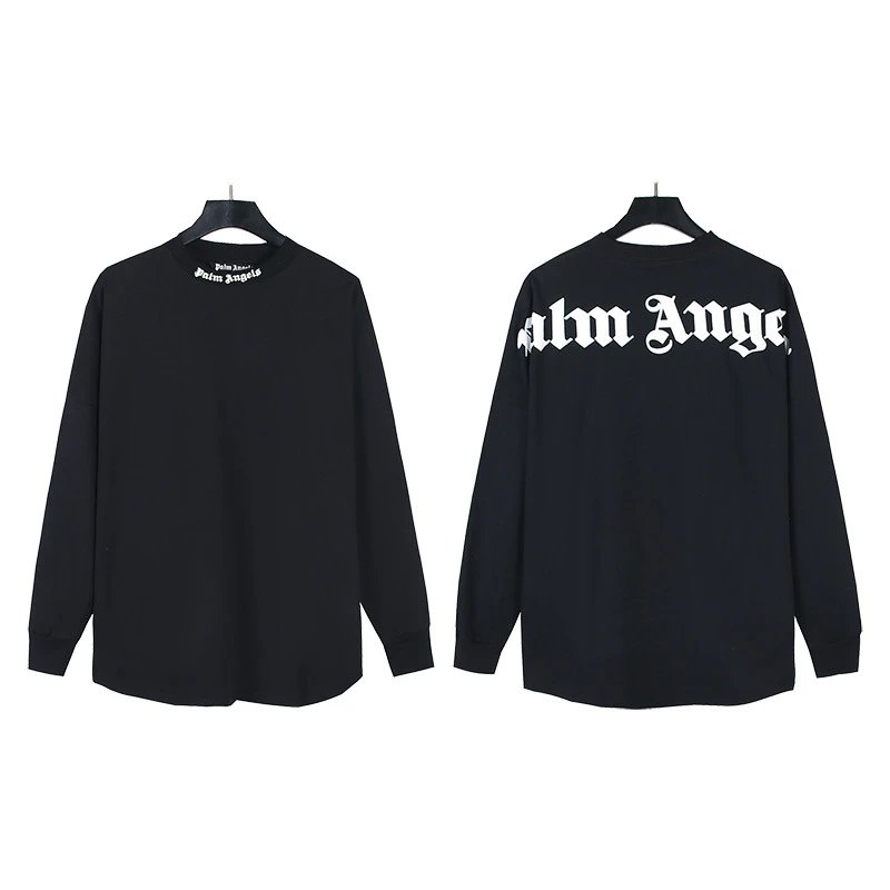 Palm Angels Logo Print White T-Shirt - 41