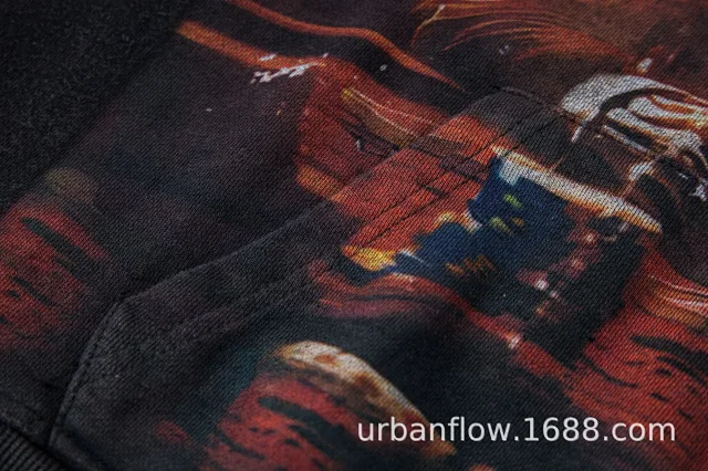 Godspeed Hoodies & Sweatshirts Graphic-print pullover hoodie product detail image 4