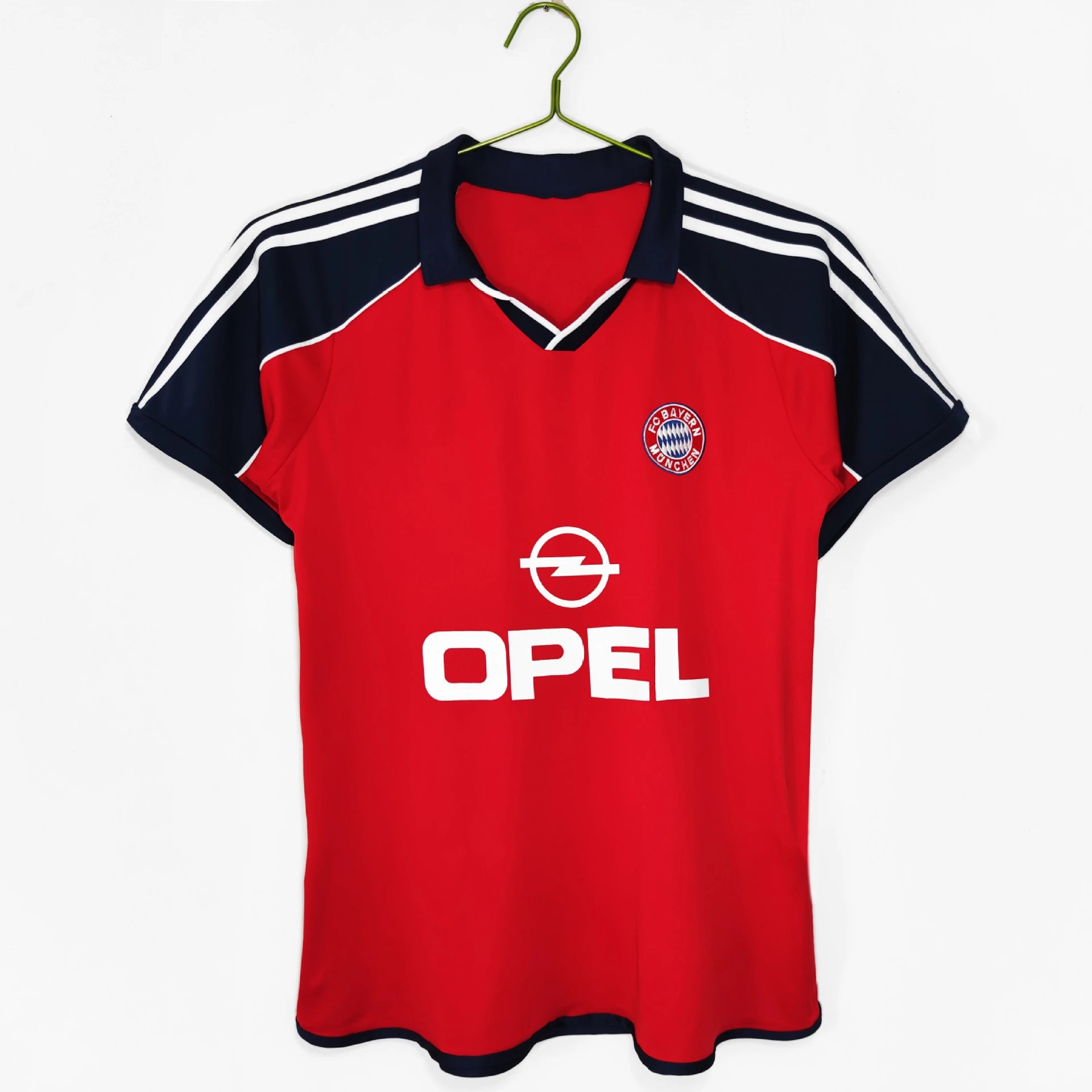 AC Milan FC Bayern München 1997-98 Home Jersey Red / Navy Jersey - 1