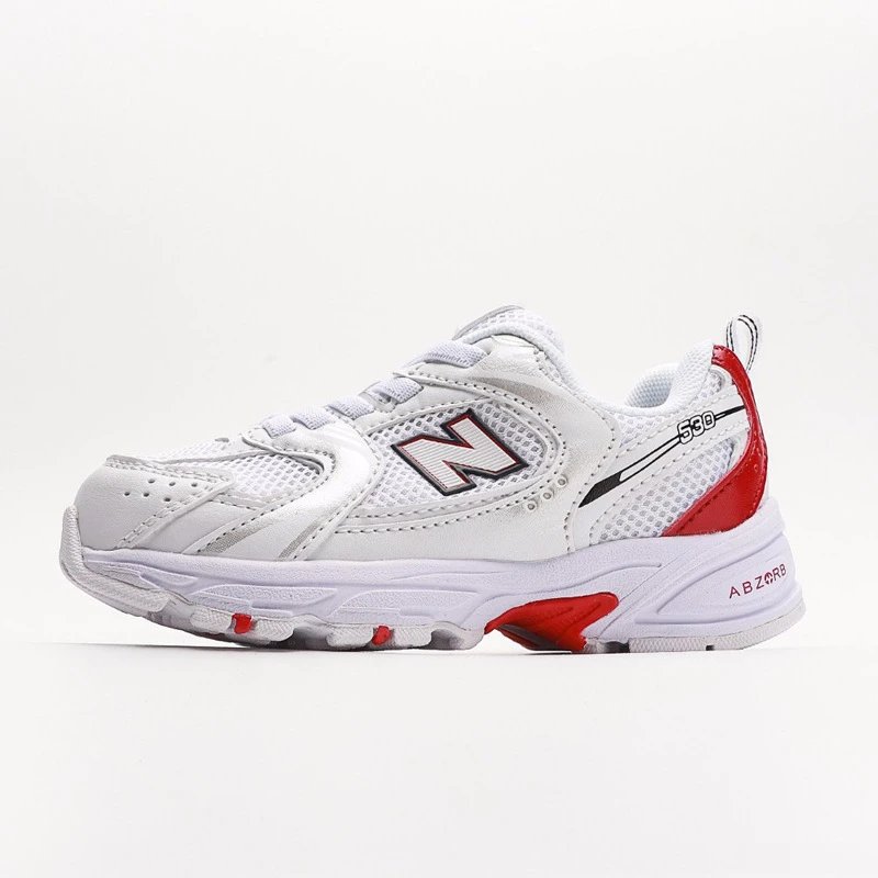 New Balance 530 Gray White Sneakers Running Shoes - 25