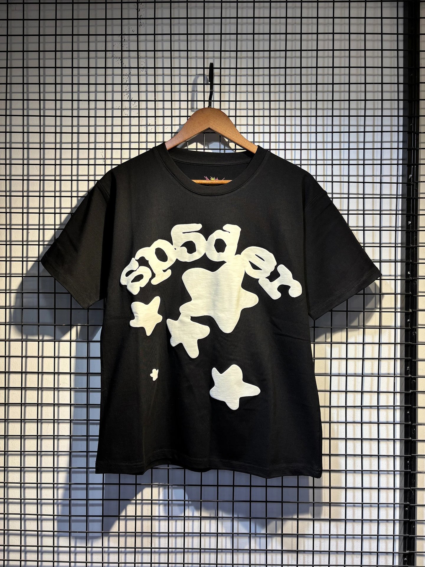 Spider! Spider Web 555 Graphic Black T-Shirt - 22