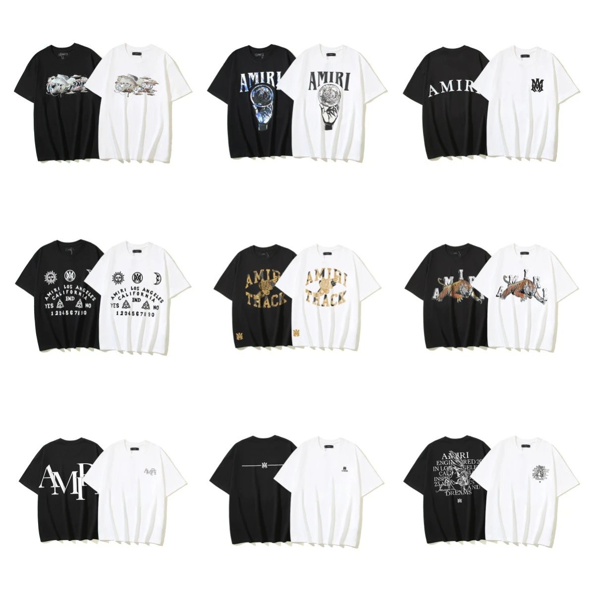 Design 'The Spirit of California' Graphic Print Oversized T-Shirt White - 3
