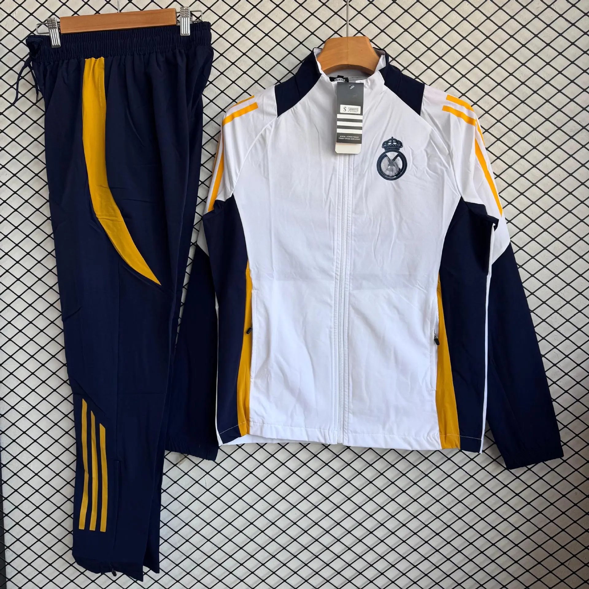 Design Aeroready Track Suit Black with Yellow and Pink Accents Tracksuit - 7
