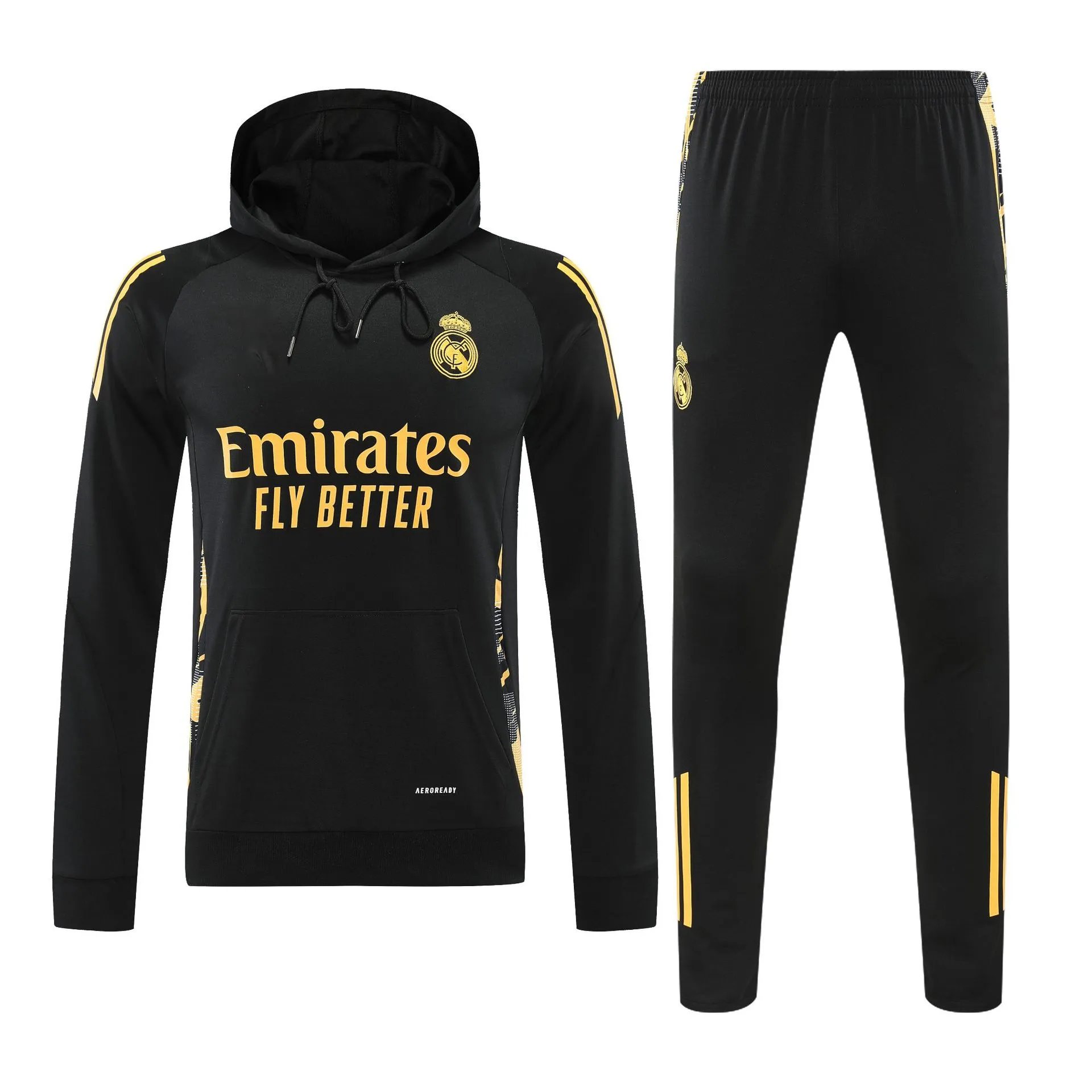 AFA Argentina National Team Training Hoodie and Sweatpants Set Light Blue / Navy Tracksuit - 3