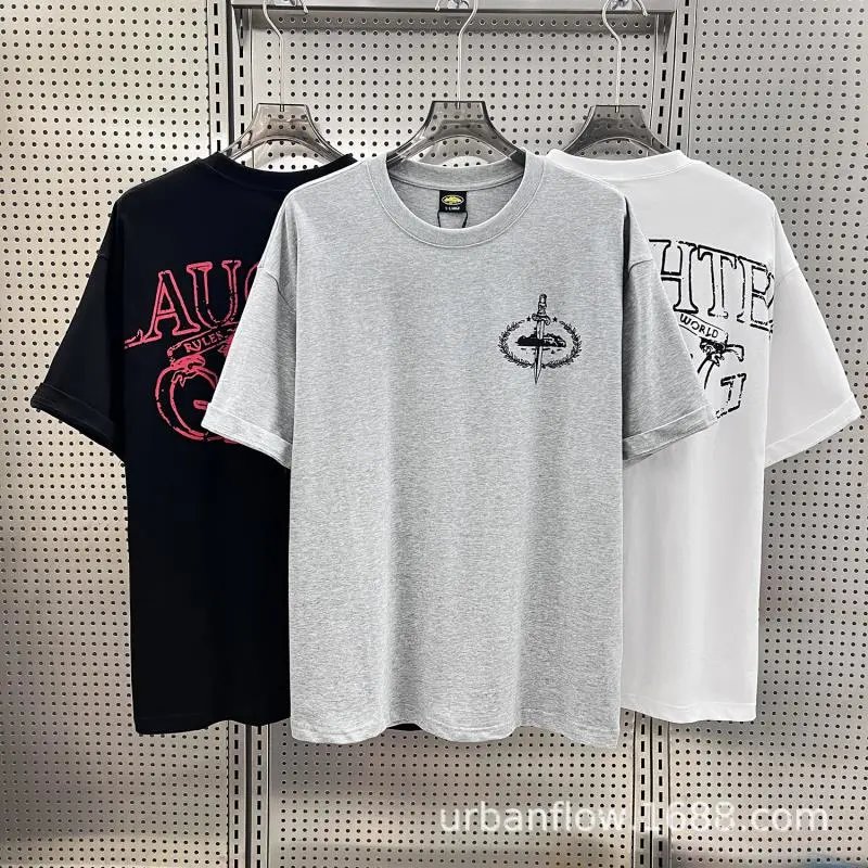 Design UFO Graphic Print Black T-Shirt - 4