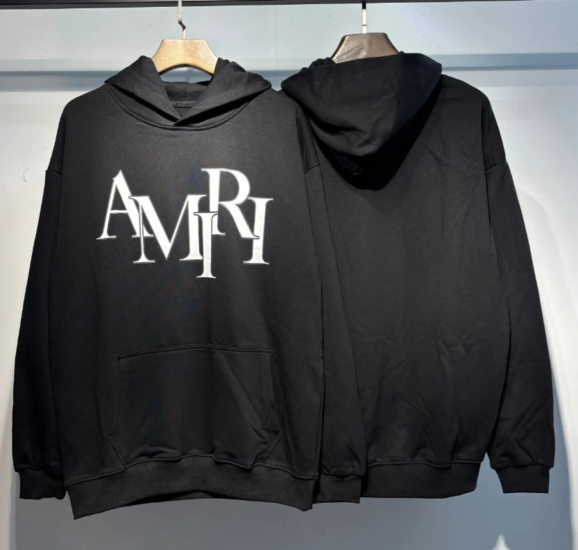 Amiri 3D Logo Hoodie Black - 6