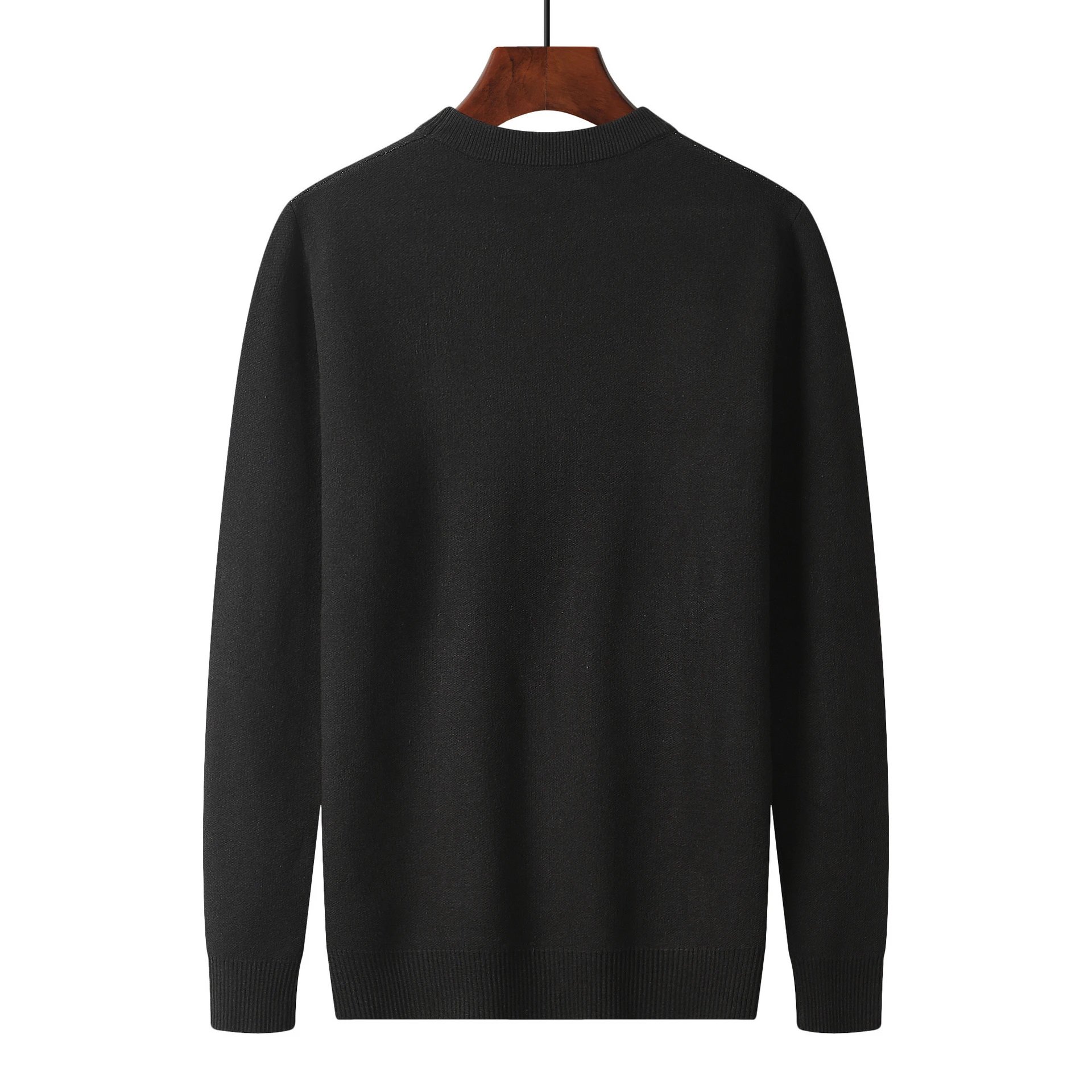Versace Medusa Embroidered Diagonal Stripe Sweater Gray / Navy - 4