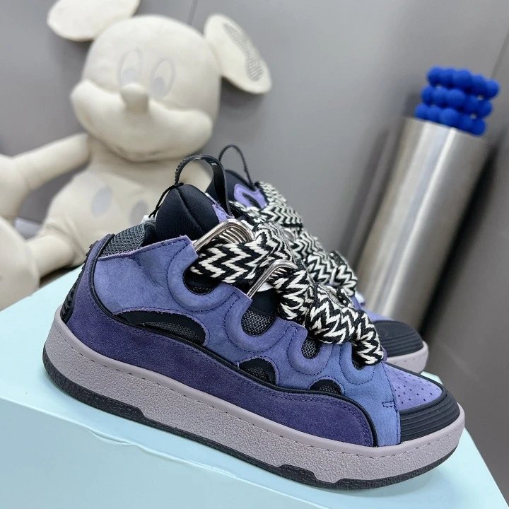 Off-White Odsy-1000 Light Gray and Lilac Sneakers Chunky Sneakers - 20