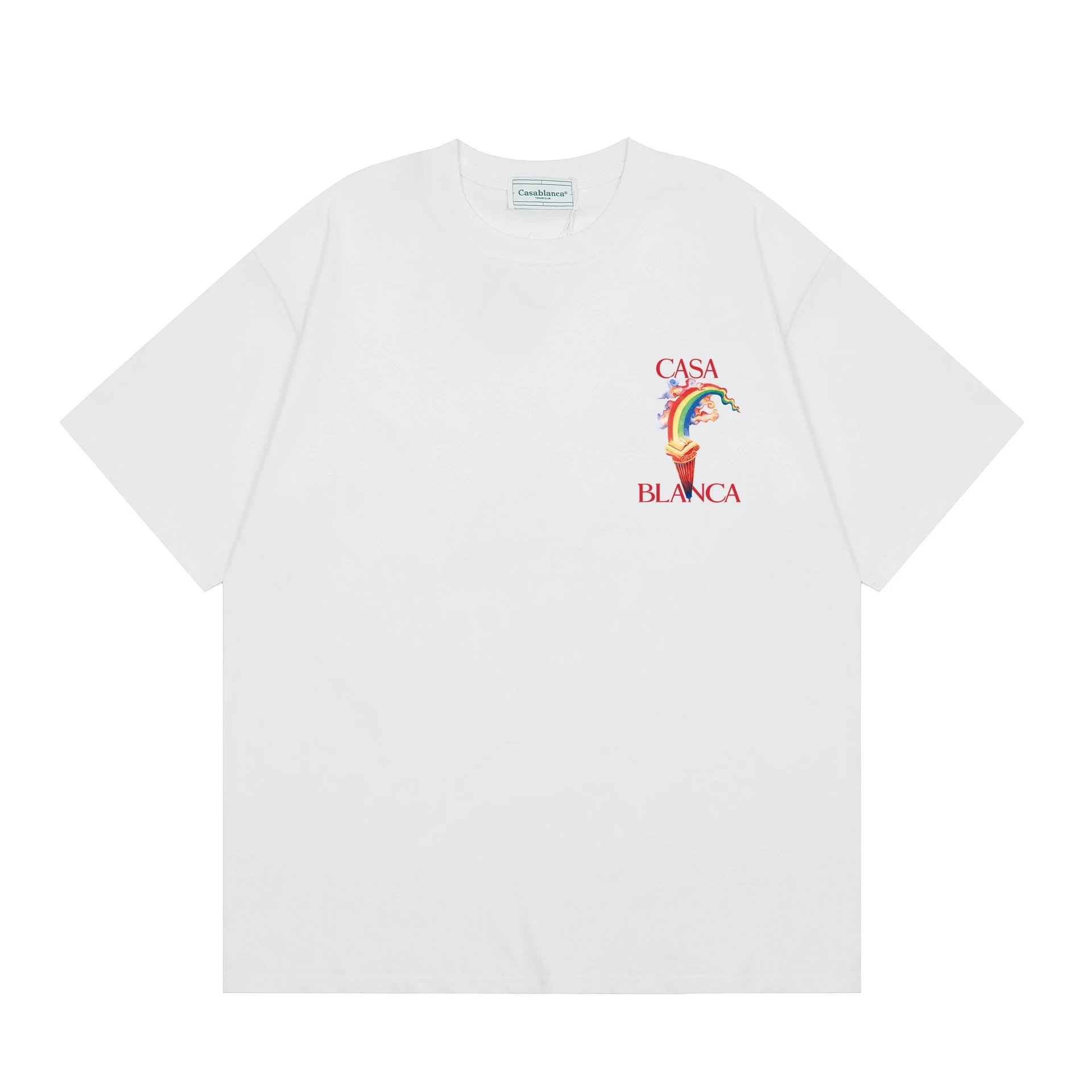 Casablanca Casa Blanca Pool Print White T-Shirt - 37