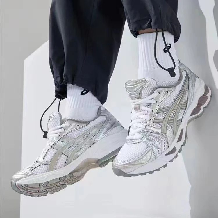 Asics Gel-Nimbus Silver Gray Running Shoes - 16