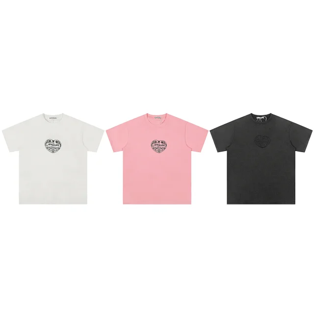 Acne Studios T-Shirts Embroidered Logo product detail image 13