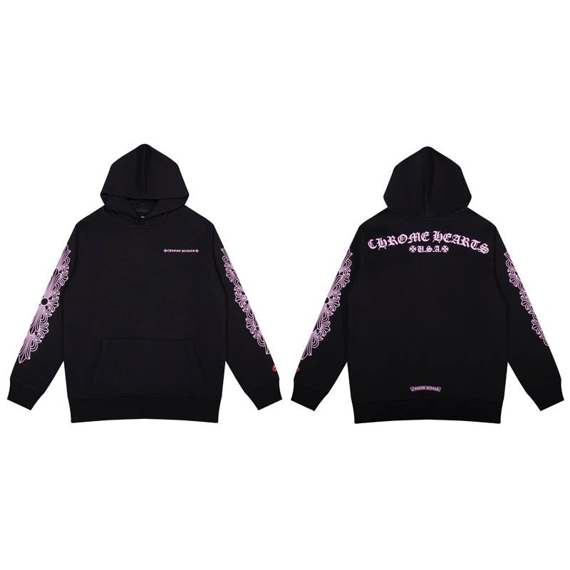 Chrome Hearts Hoodies & Sweatshirts Hooded graphic sweatshirt — 7025