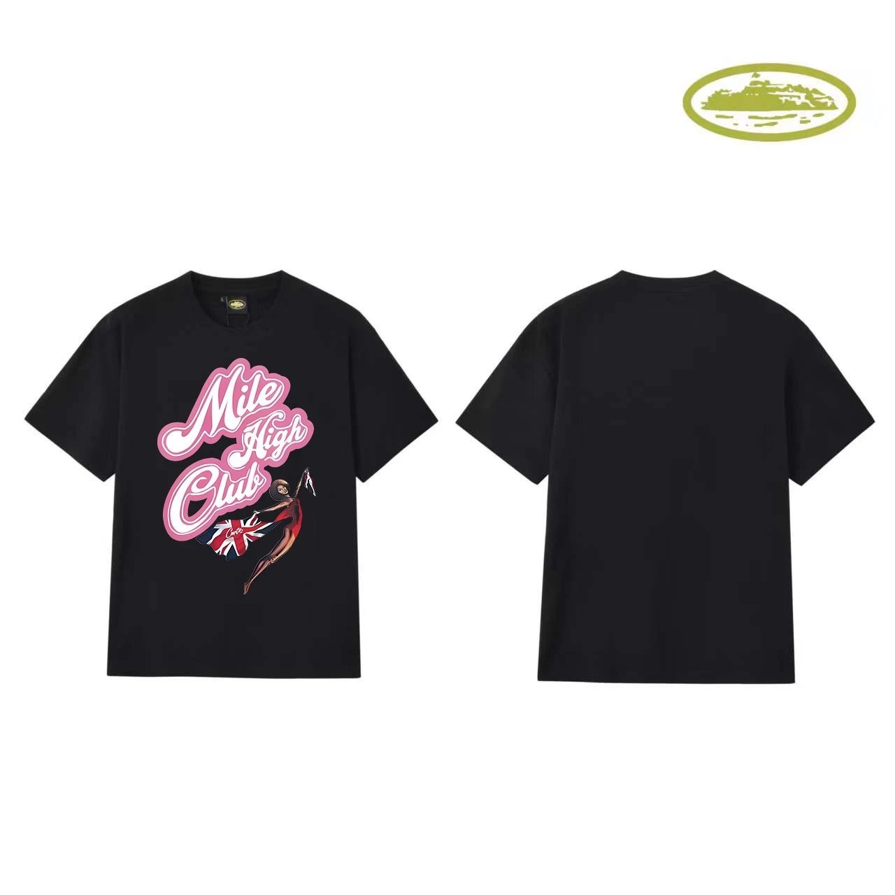 Corteiz Rules The World Black T-Shirt - 4