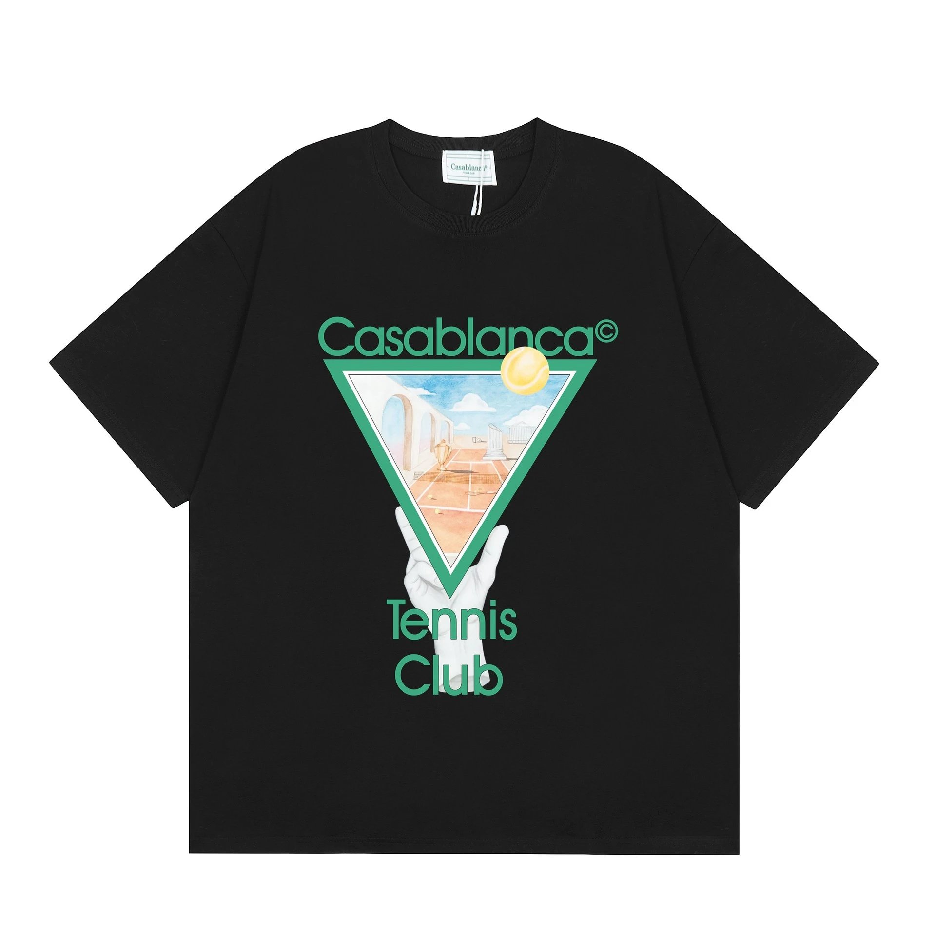 Casablanca Casa Blanca Pool Print White T-Shirt - 43