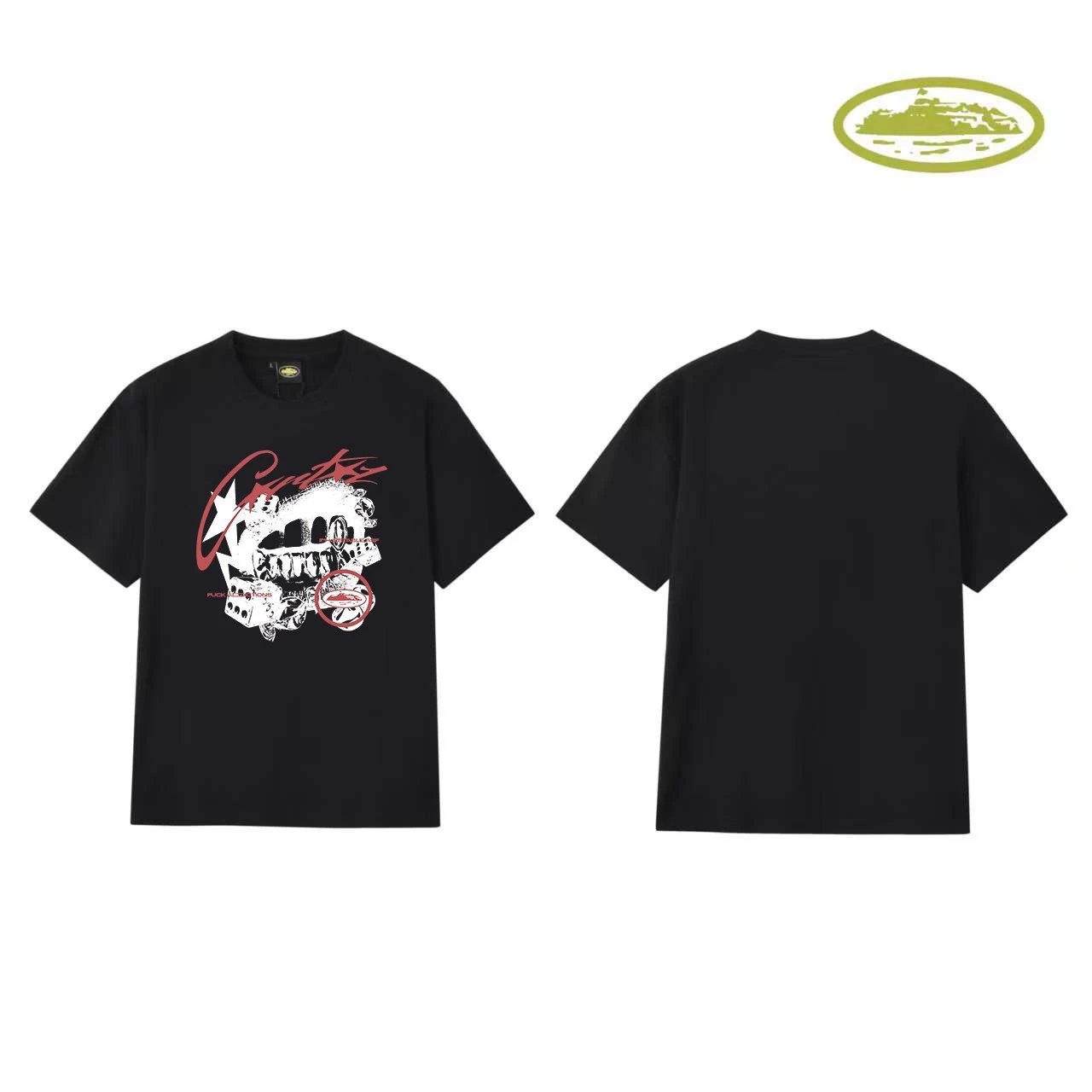Corteiz Rules The World Black T-Shirt - 6