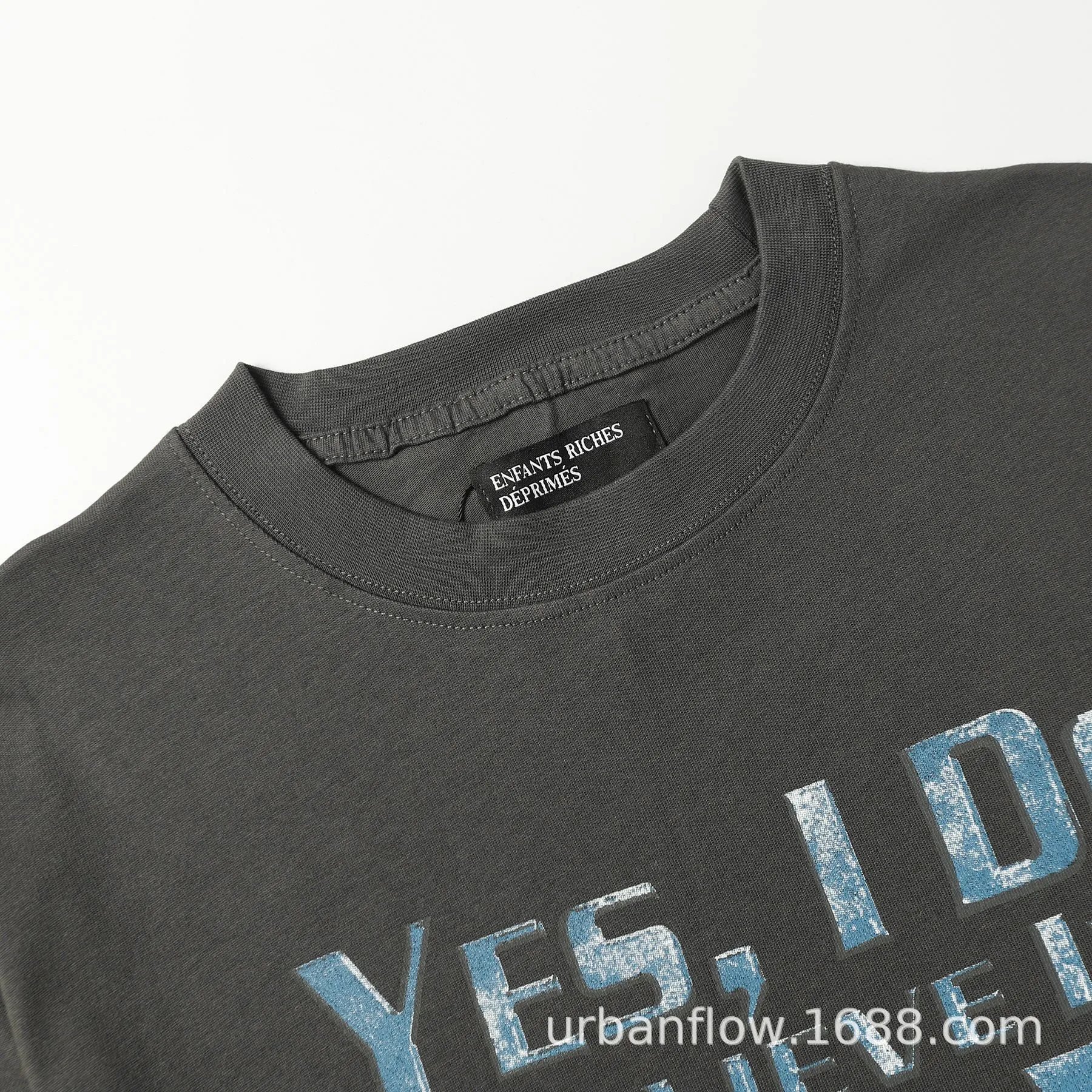 Enfants Riches Déprimés Yes, I Do Believe In God Black T-Shirt - 22