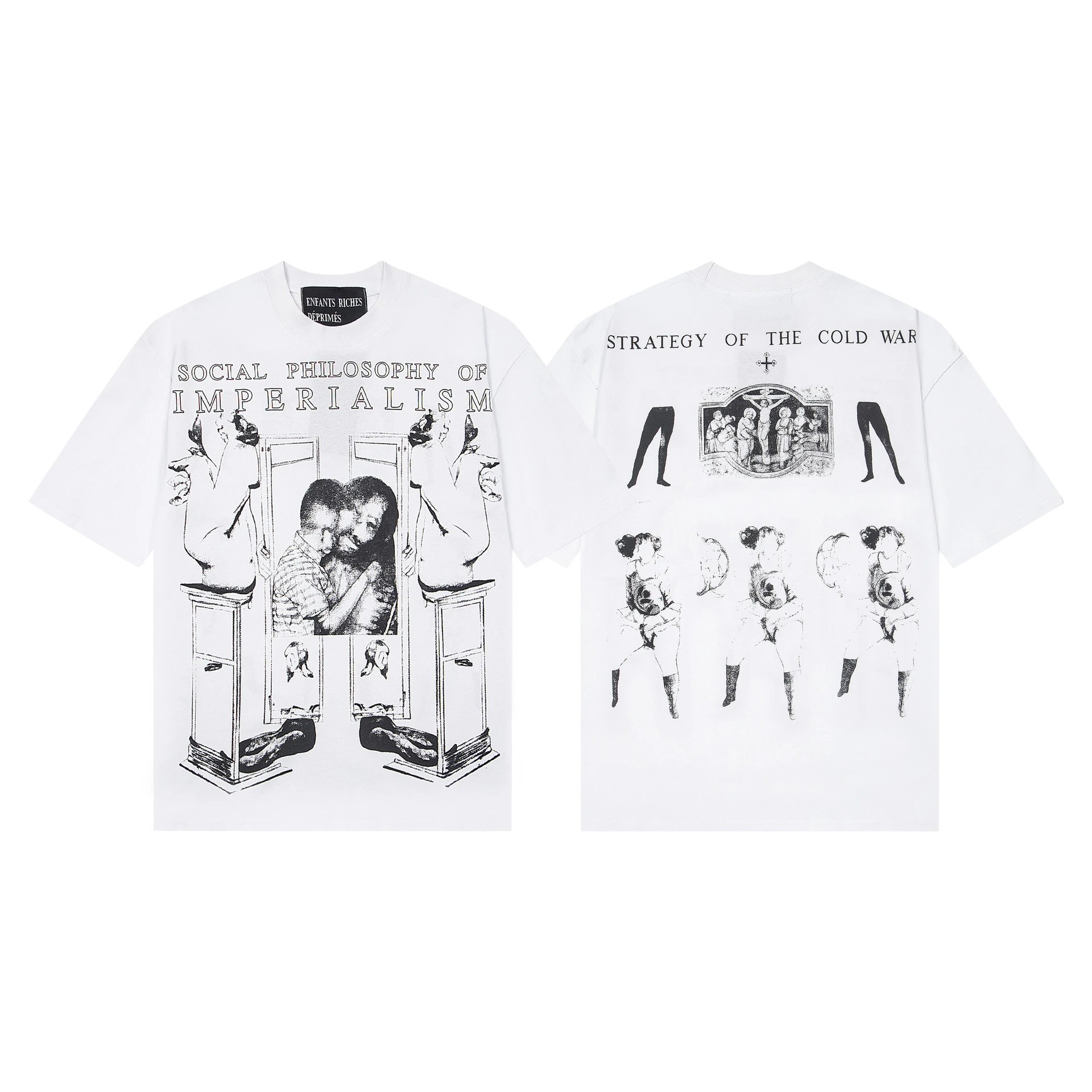 Enfants Riches Déprimés Graphic Print Black T-Shirt - 14